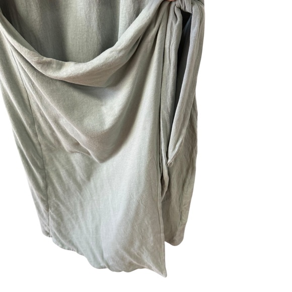 Rails Edie Faux Wrap Style Shirt Dress Size M Green Casual Minimal Feminine Cute - Picture 9 of 12